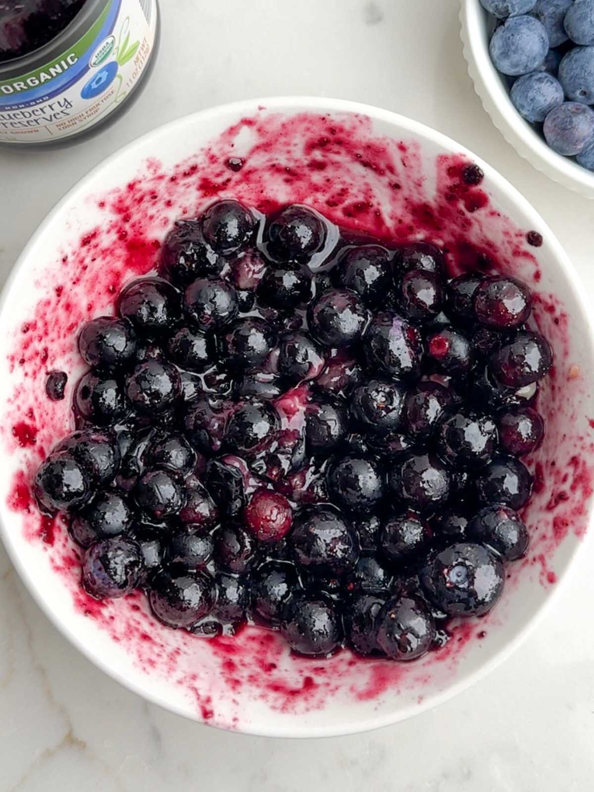 Blueberry Toast - Midwestern Holidays