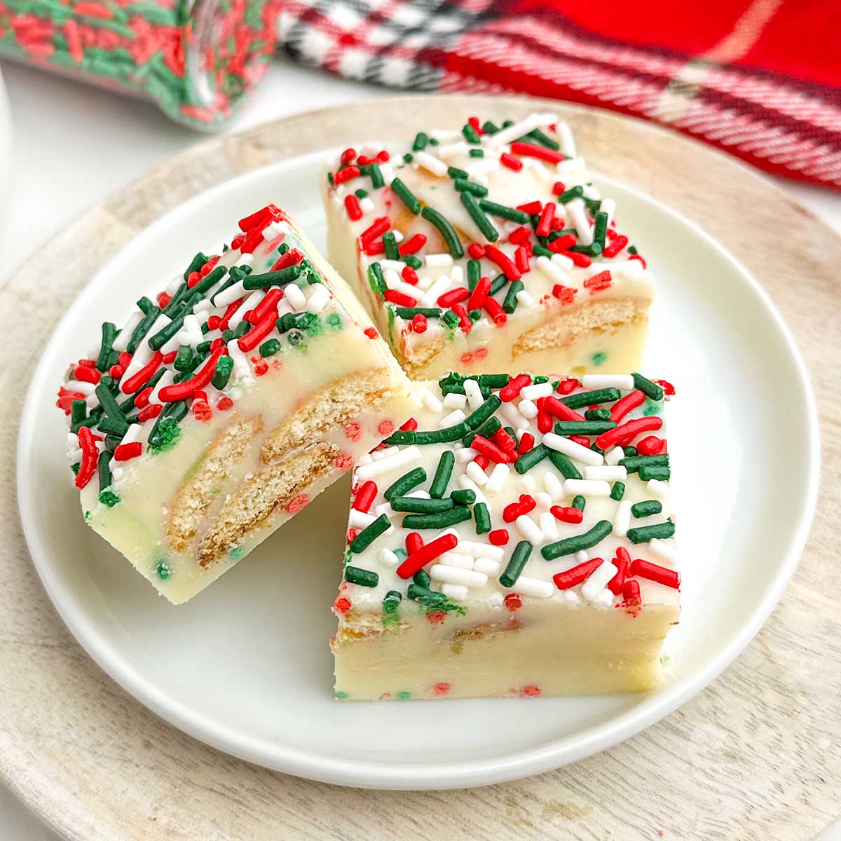 Christmas Cookie Fudge