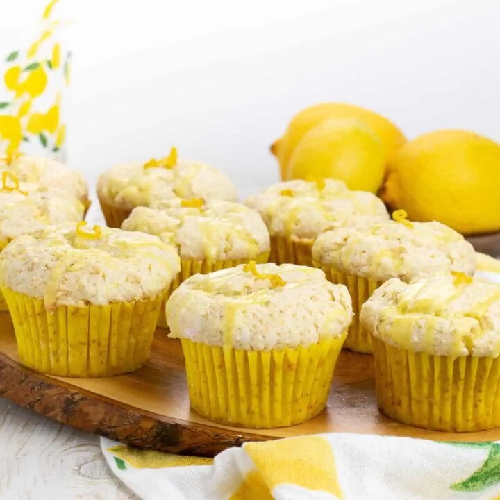 Image for Moist & Fluffy Lemon Ricotta Muffins with Lemon Glaze